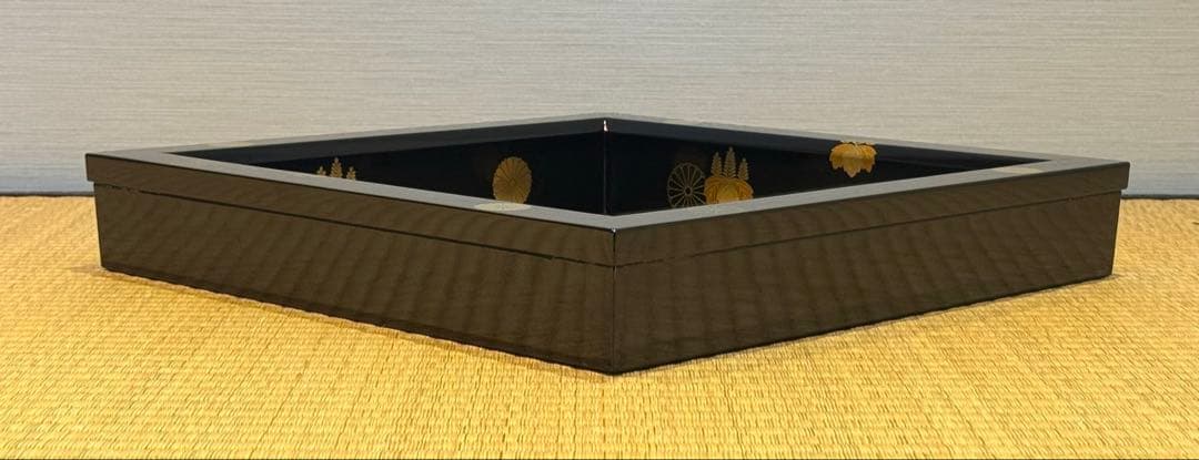 村田宗覚 高台寺蒔絵 炉縁 共箱 茶道具