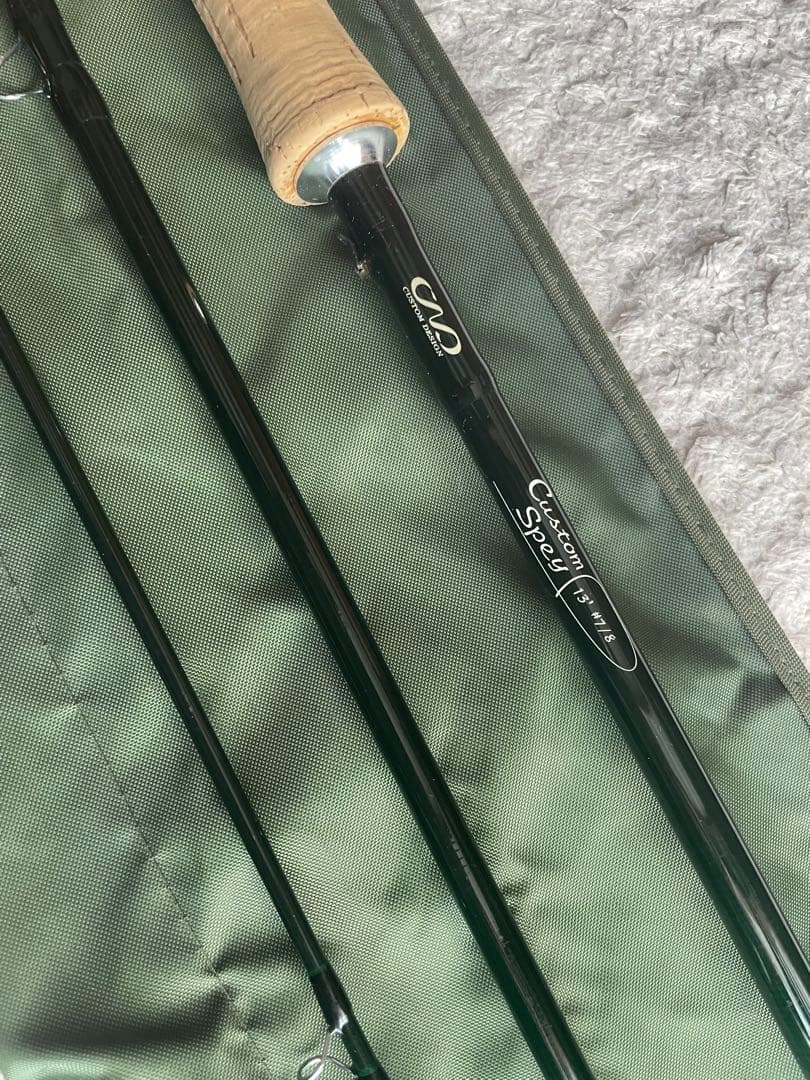 CND カスタムスペイ13ft7/8番ダブルハンドロッド