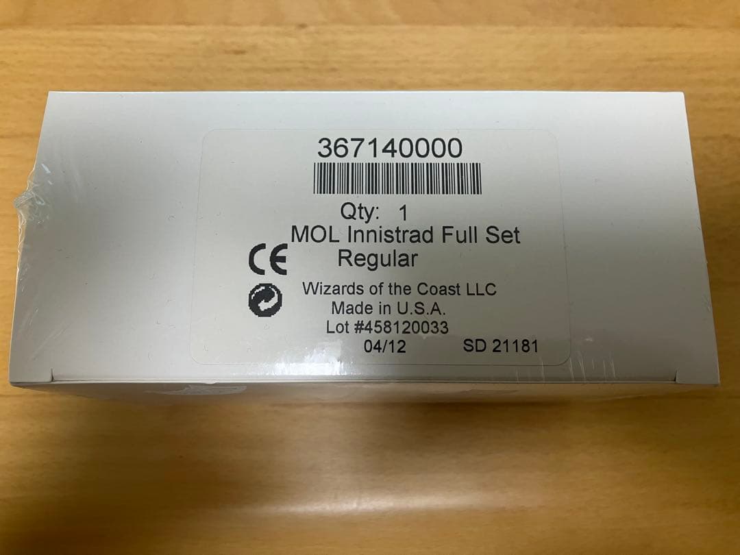 MTG イニストラードInnistrad 英語 MO コンプリートセット