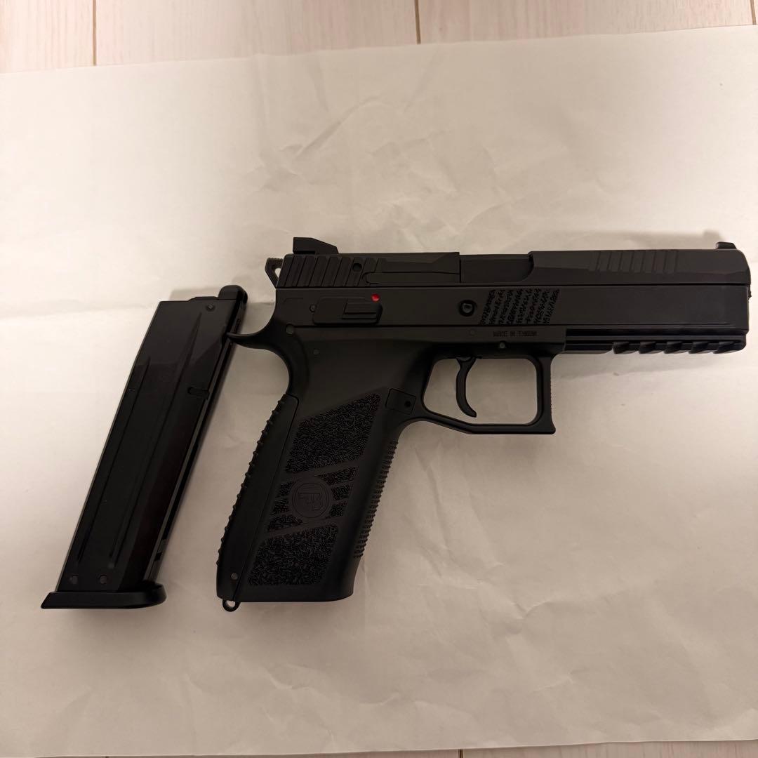CZ P-09 ガスガン ブラック ガスブローバック ハンドガン KJWORKS