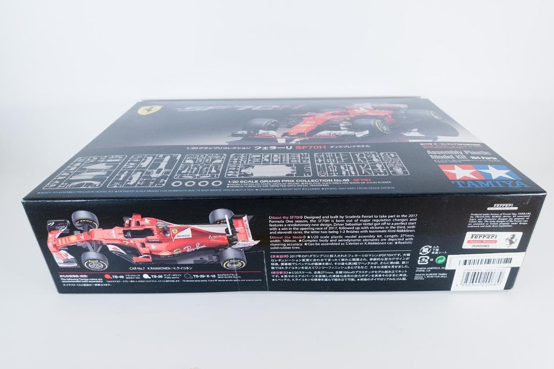TAMIYA 1/20 プラモデル フェラーリSF71H（2017 F1）