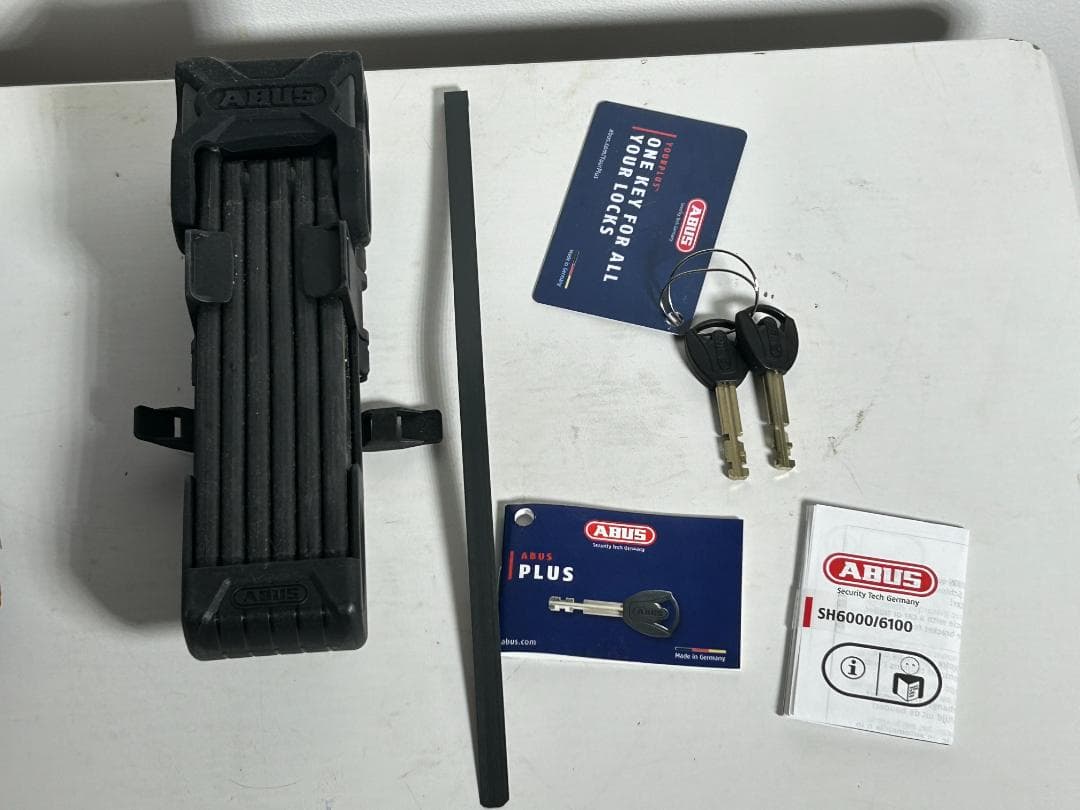 ABUS Bordo 6000K 自転車ロック 90cm