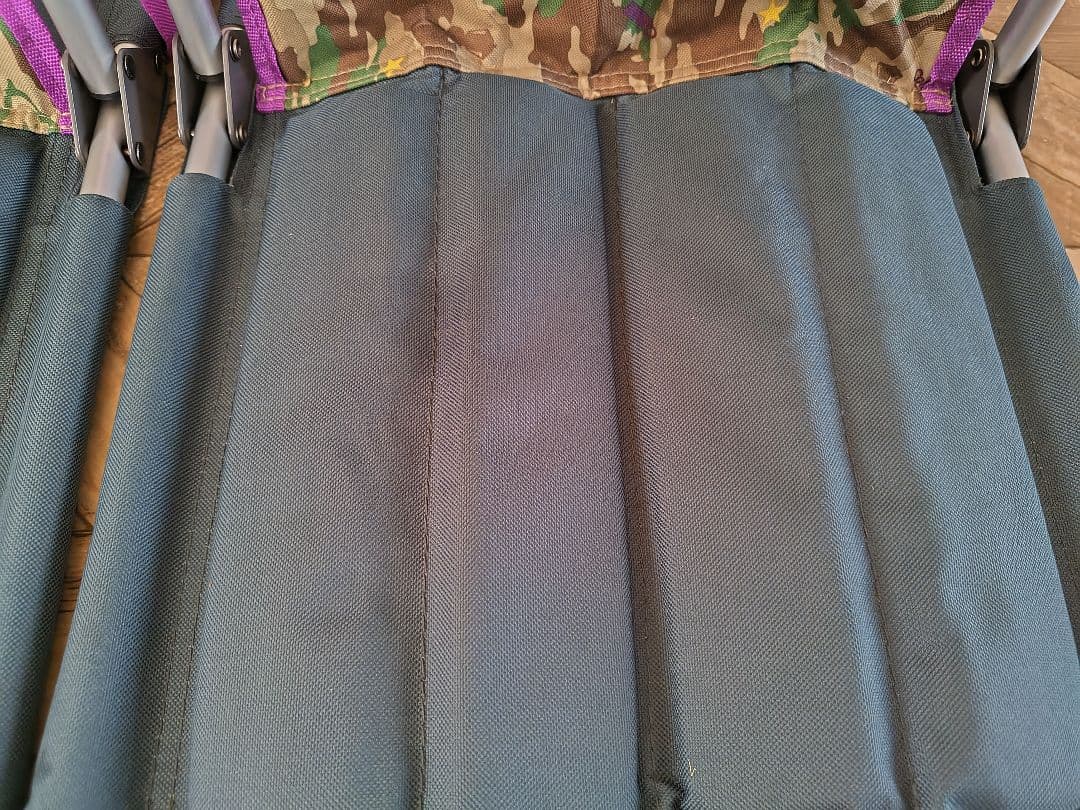 Coleman アウトドア迷彩柄 折りたたみコンパクトグランドチェア2脚セット