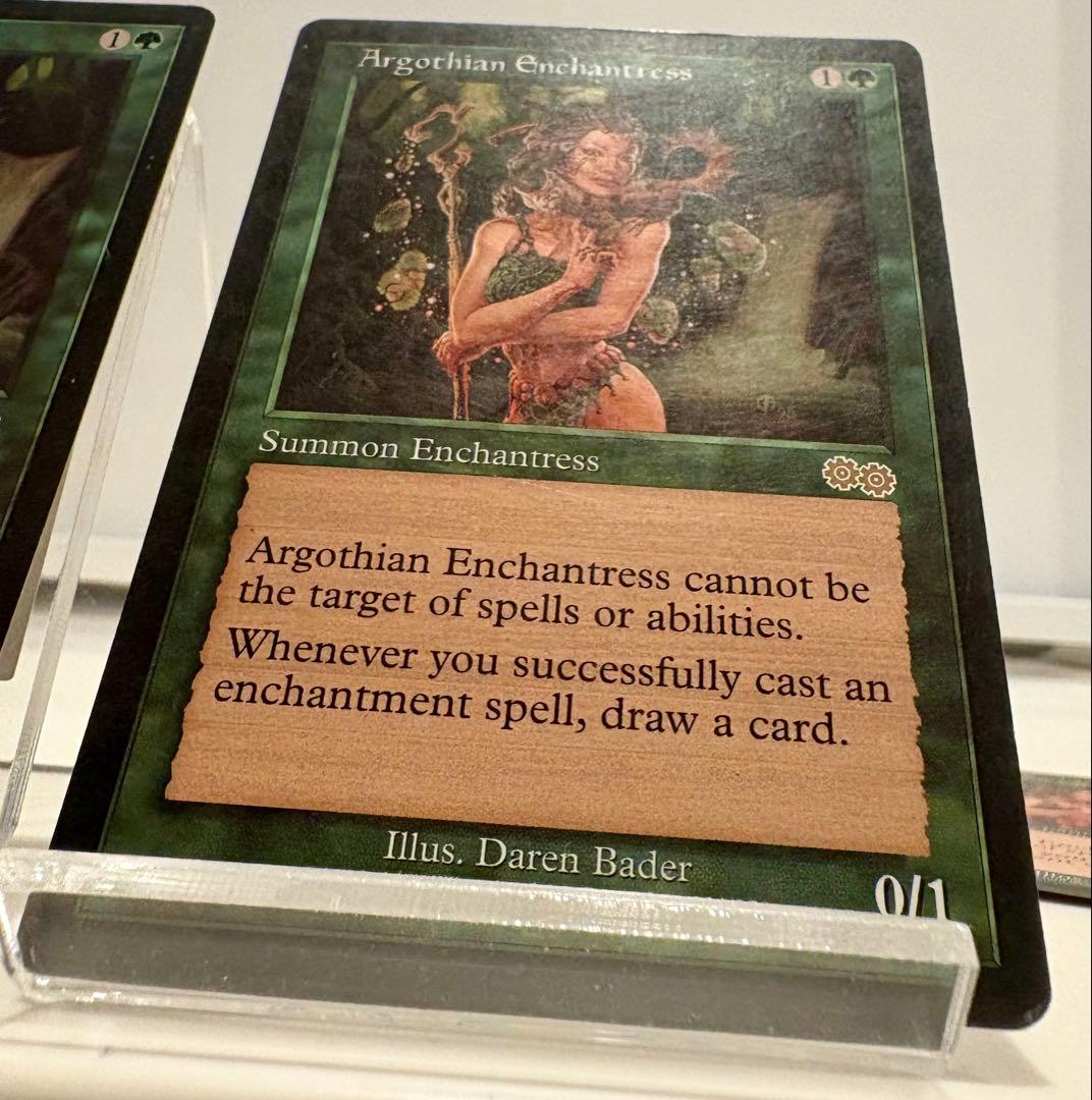 アルゴスの女魔術師/Argothian Enchantress英語版4枚セット