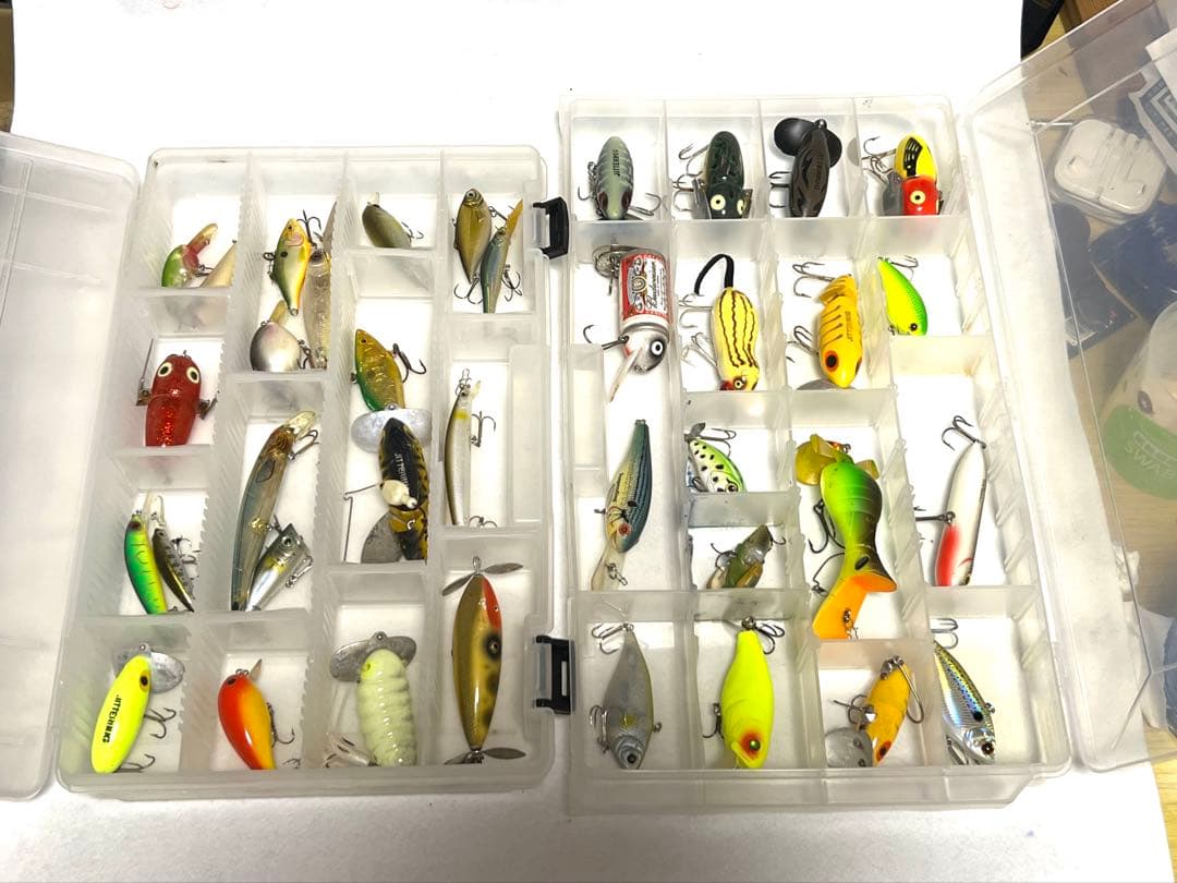 バスルアーセット　ケース付き　37点