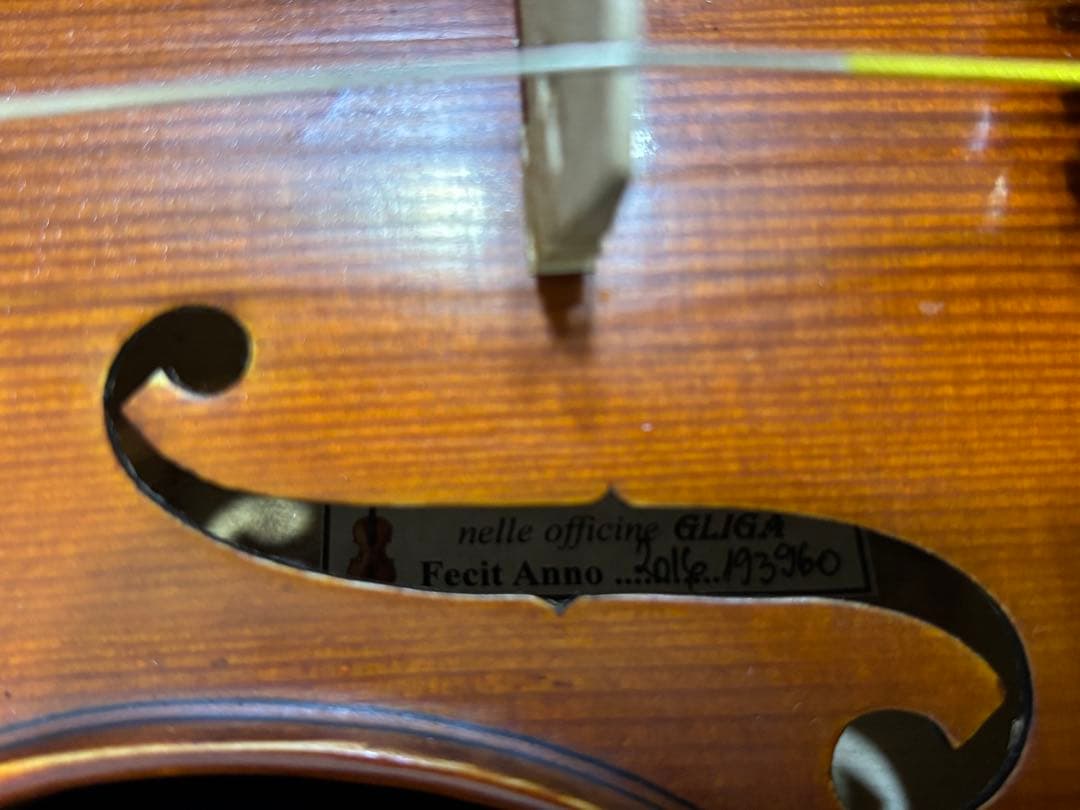 【良響】 グリガ Gliga バイオリン 3/4 付属品セット