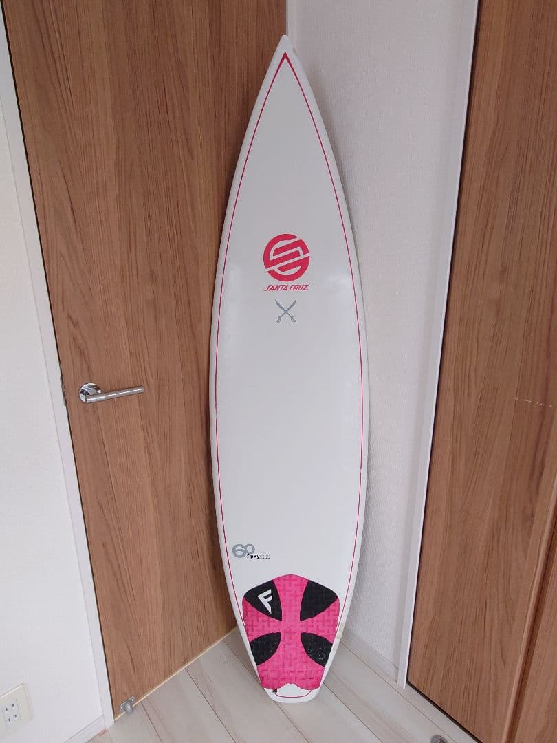 ★【フィン付】サンタクルーズ サーフボード A.R.MODEL サイズ6.0 ★