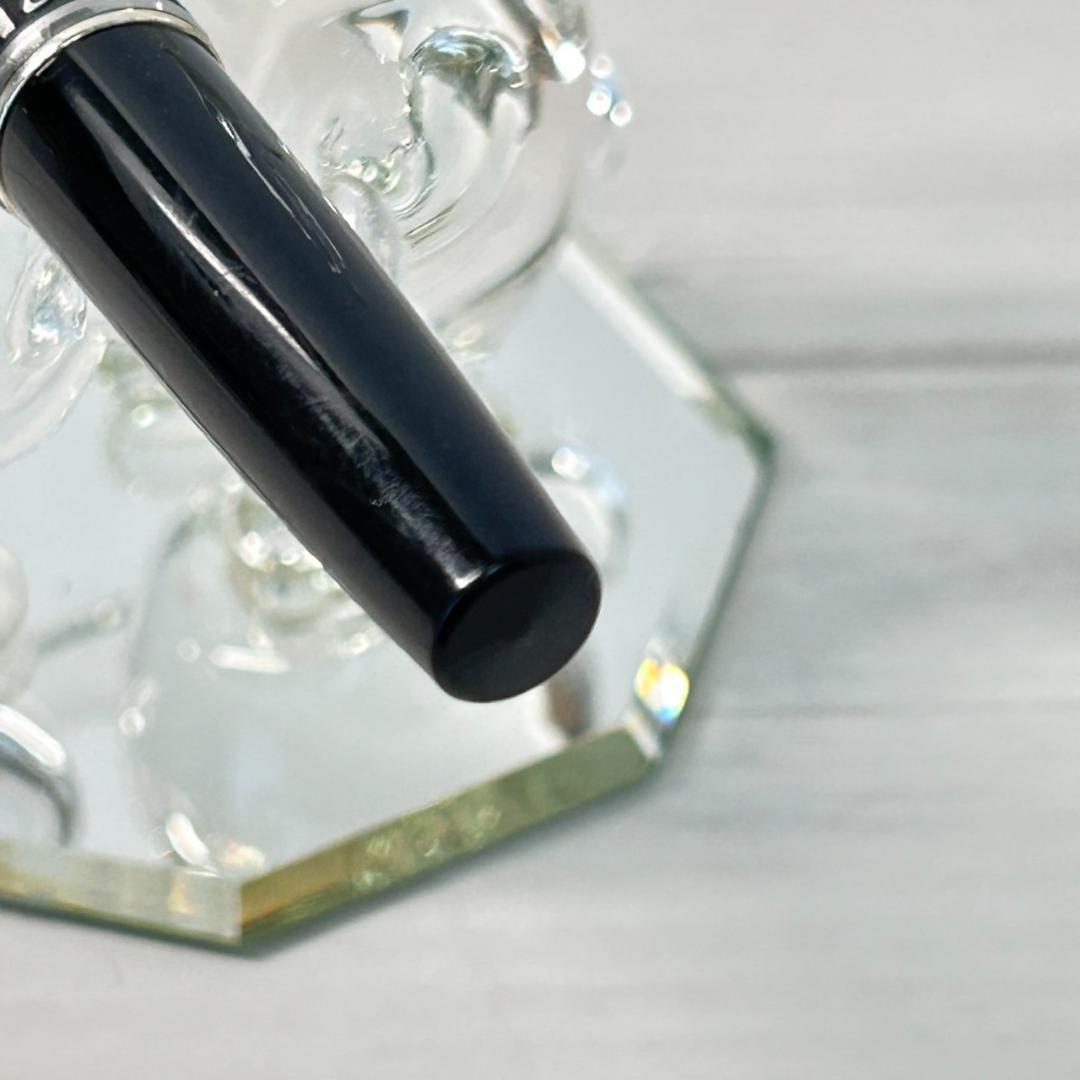 パイロット 万年筆 エリート シルバー格子キャップ 18K 細字 レア U124