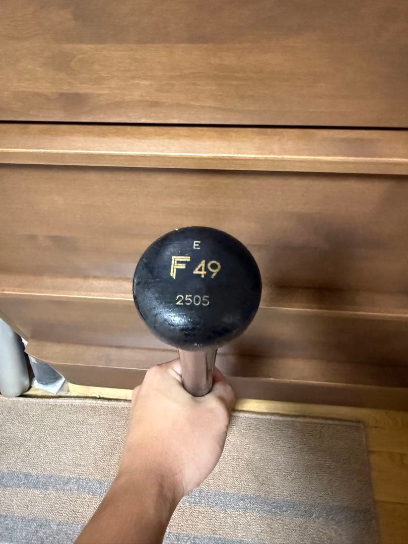 NPB ミズノプロ硬式木製バット 若林晃弘選手実使用