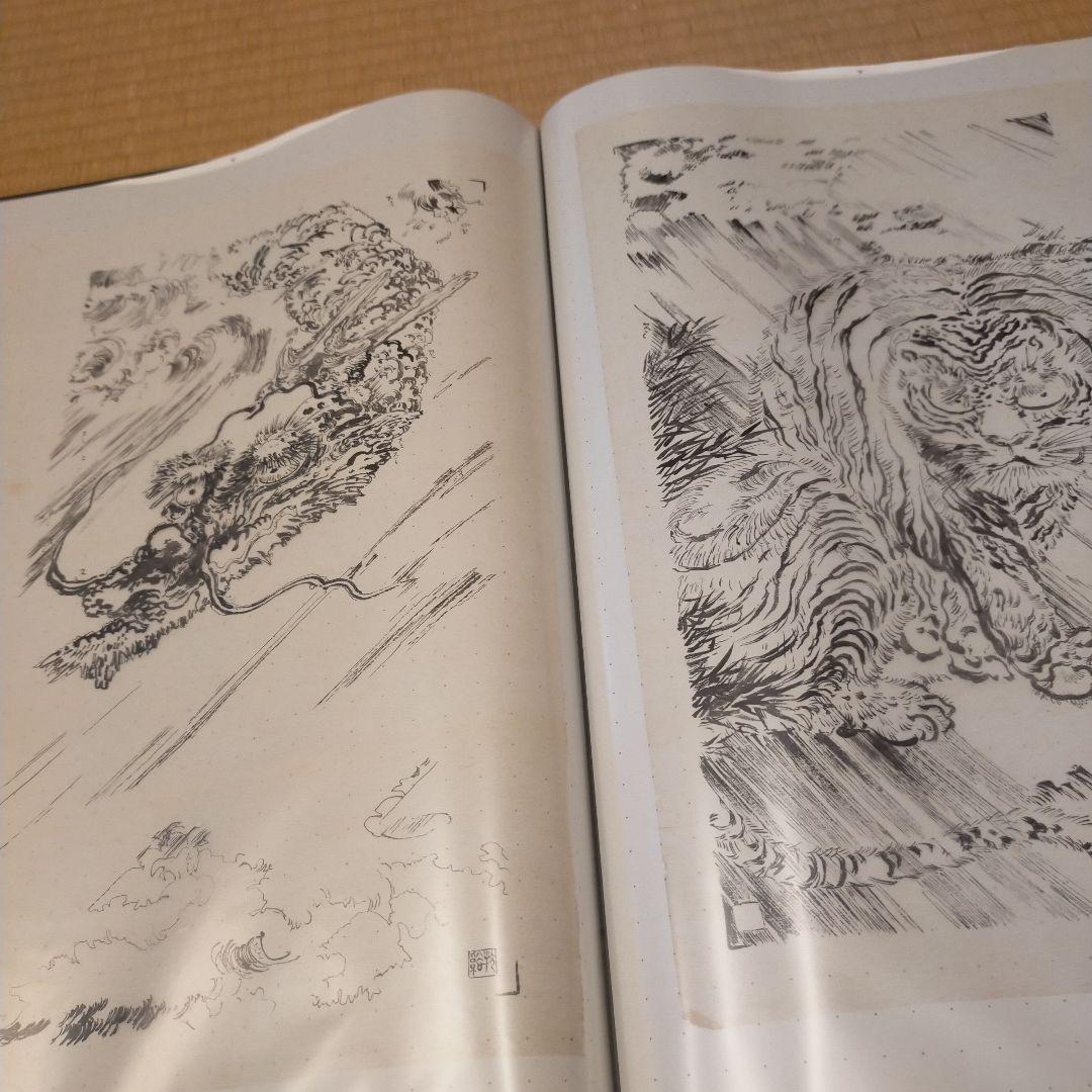 超貴重古い水墨画　絵師による仏画写し下絵沢山　日本画