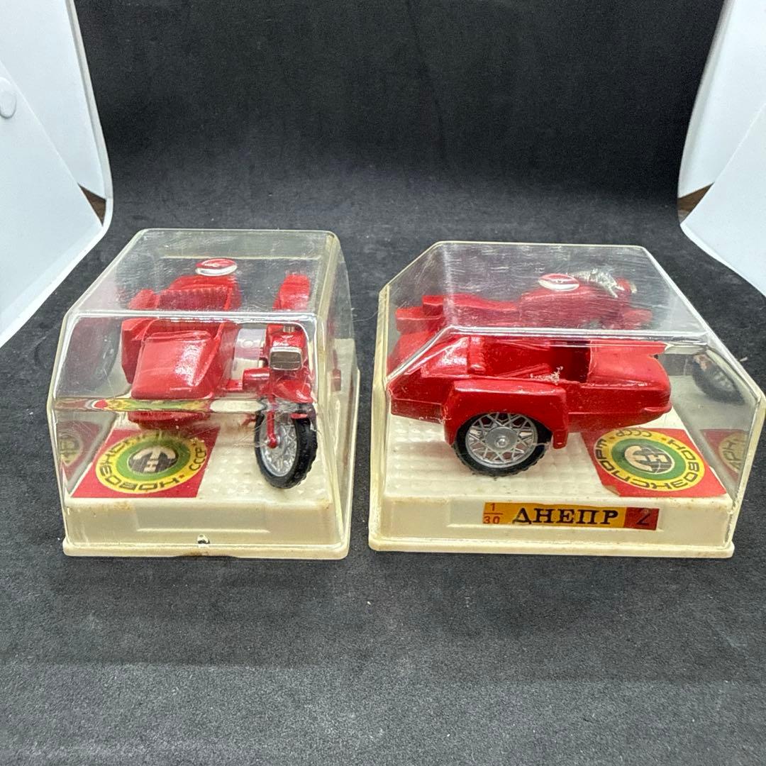 ヴィンテージ バイク サイドカー 模型 AHEIP2 レトロトイ