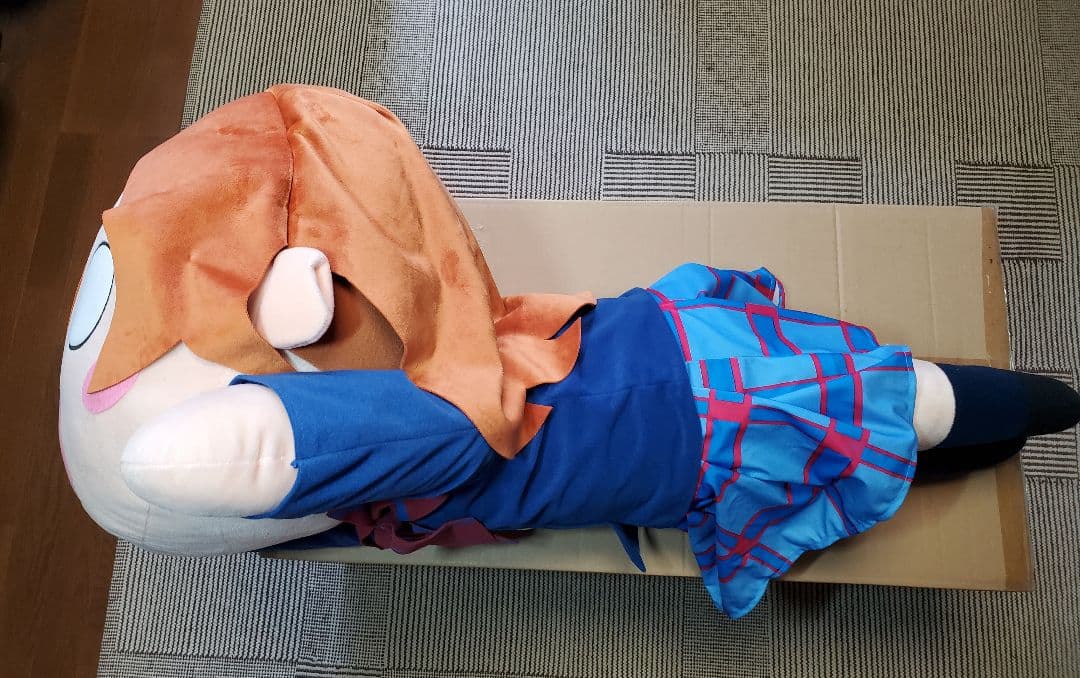 テラジャンボ　μ’s　高坂 穂乃果　ラブライブ！寝そべりぬいぐるみ