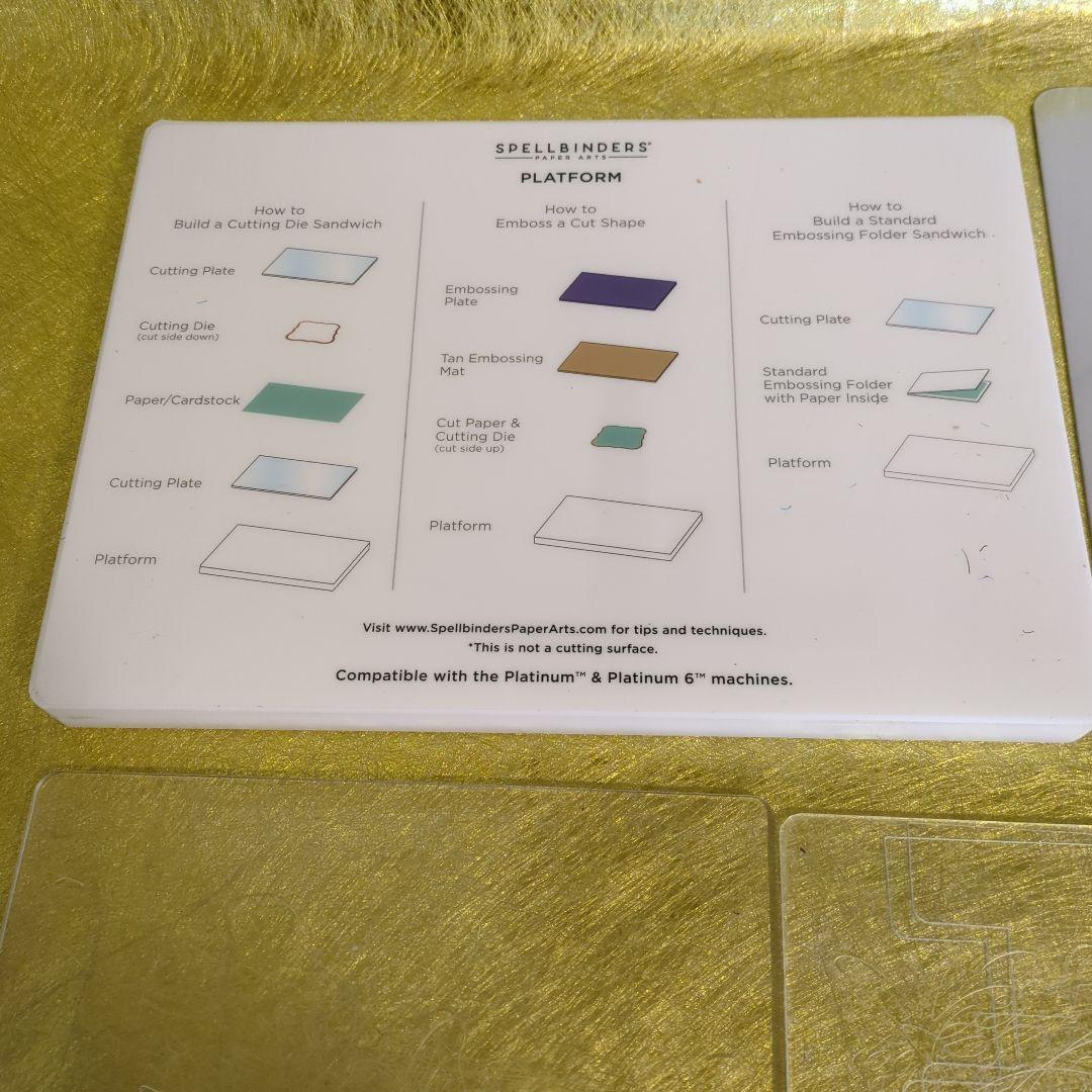 SPELLBINDERS PLATINUM SIX ダイカットマシン