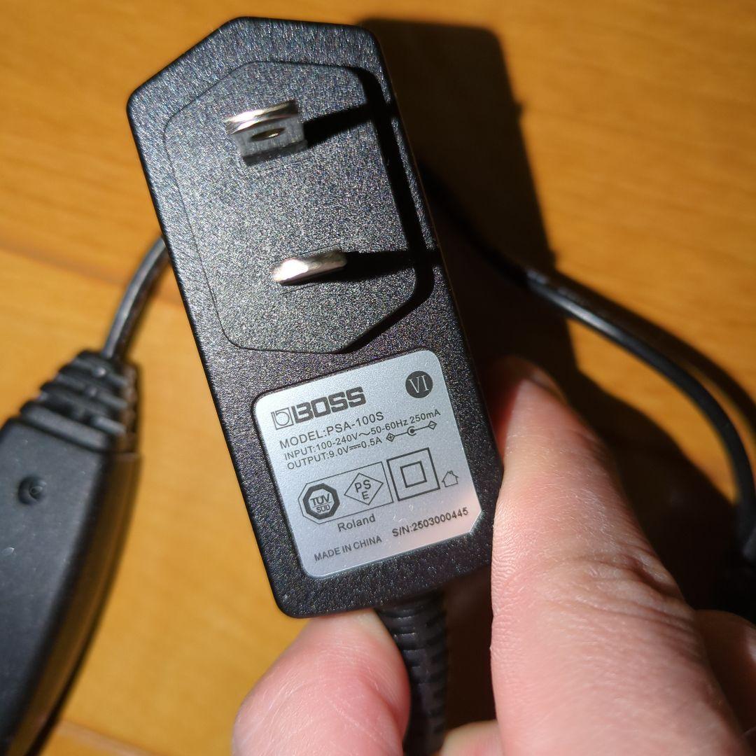 BOSS AC-3 Acoustic Simulatorと電源psa-100s