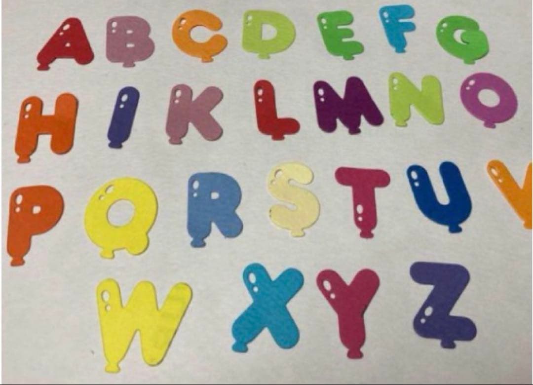 アルバム飾り　アルファベット　オーダー 受付中(^-^)