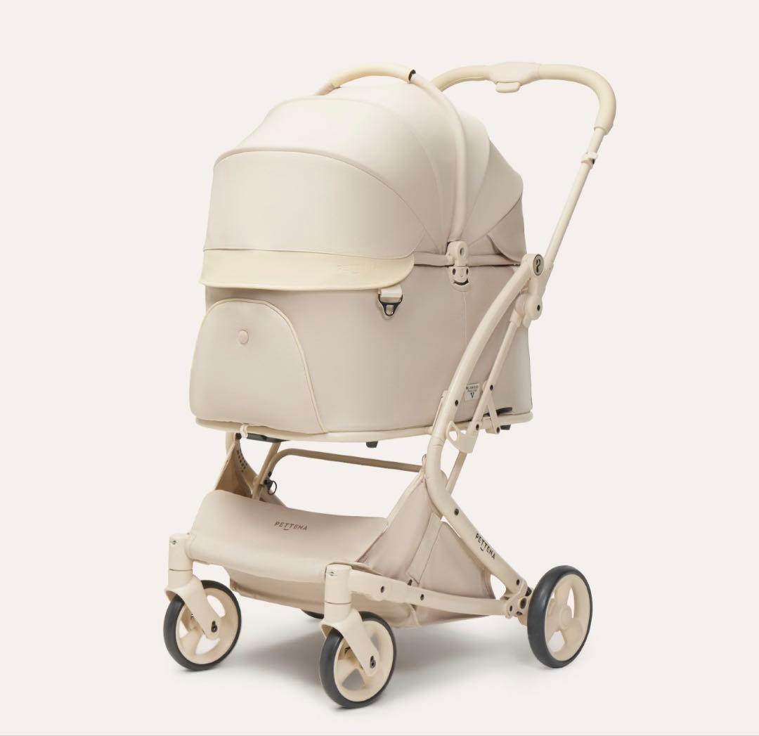 み*こ様 PETTENA MILOU ペットカート クリーム色