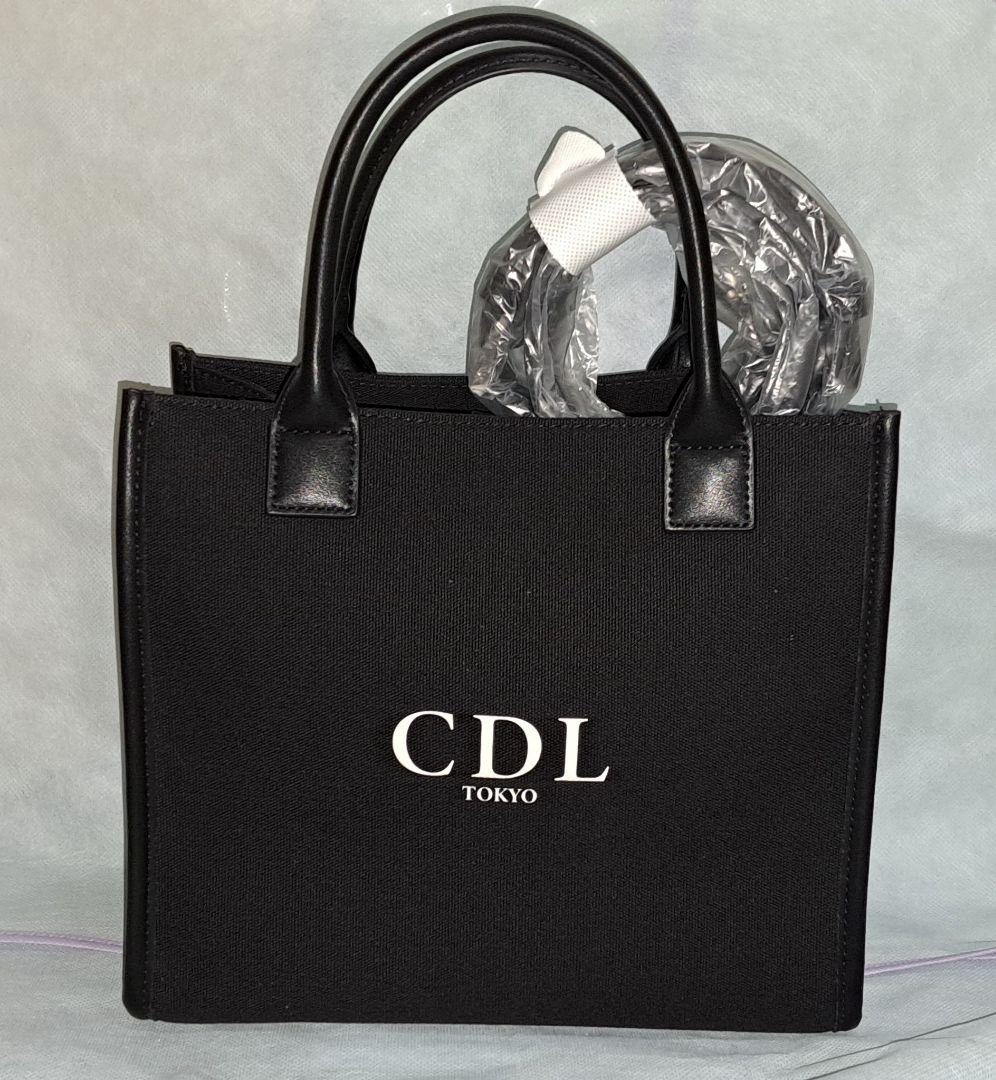 CDL ブラック トートバッグ