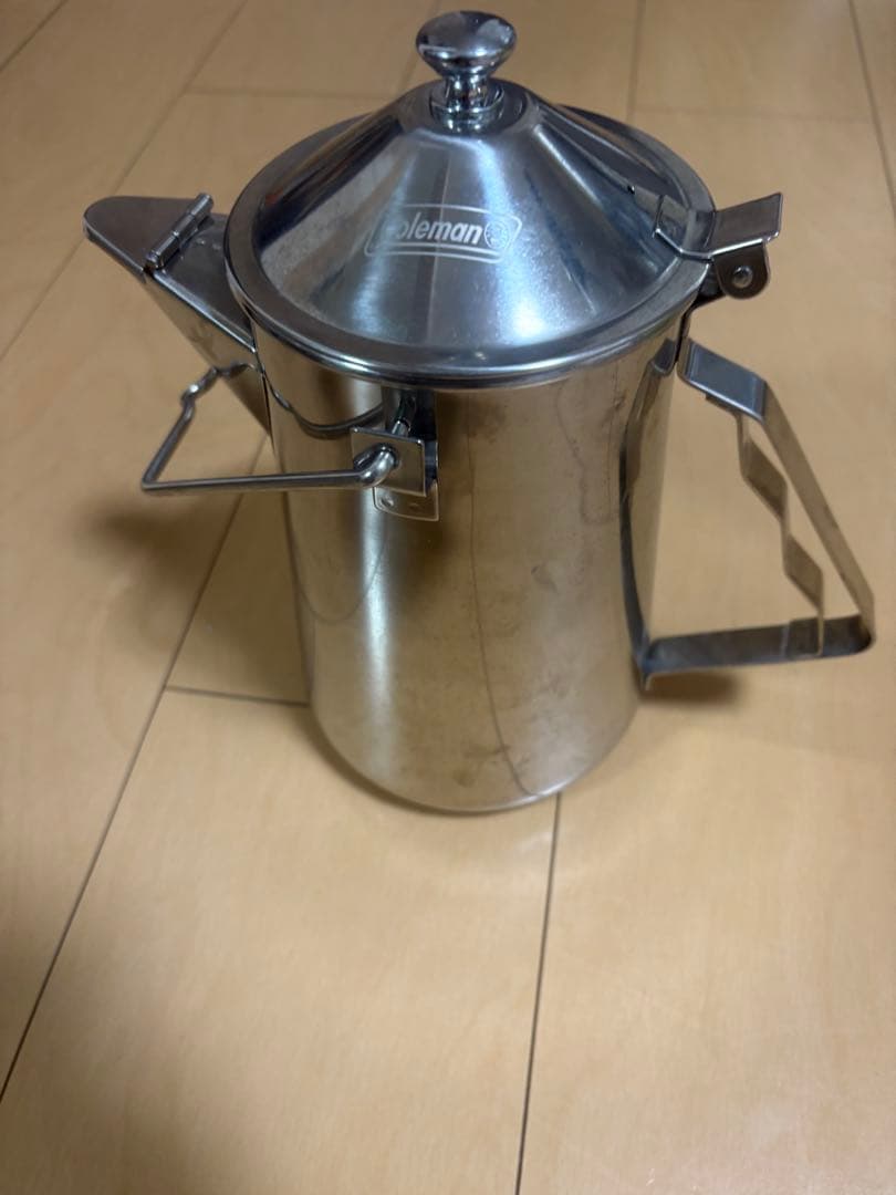 コールマン　セット売り　焚き火　ケトル　トライ　ファイヤープレイステーブル