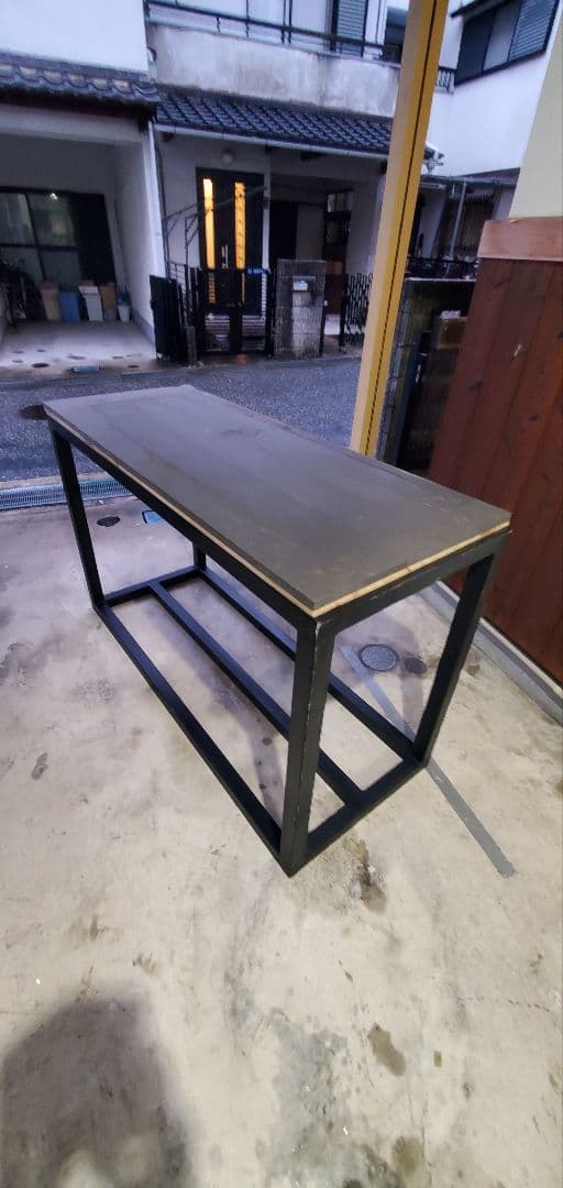 引取限定にて 特注50角パイプ　1500水槽台