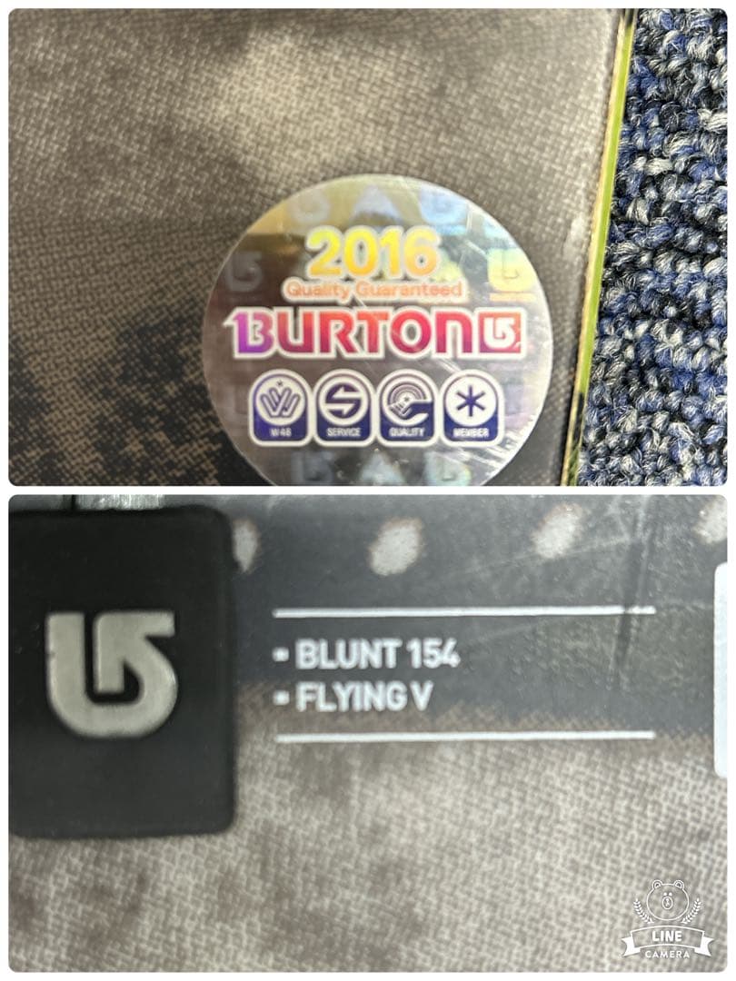 中古品　BURTON BLUNT 154cm(RE-612)