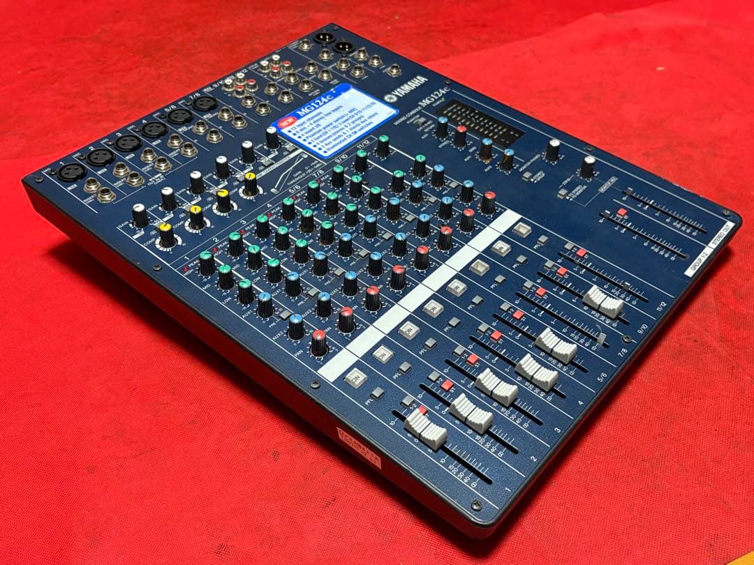 ヤマハ　アナログミキシングコンソールMG124C 訳あり品　1930-01-1