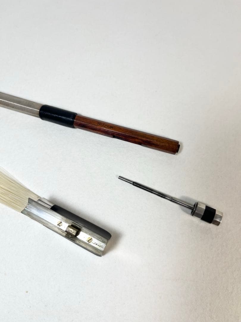 SUZUKI チェロ弓　上級弓　マンモスチップ