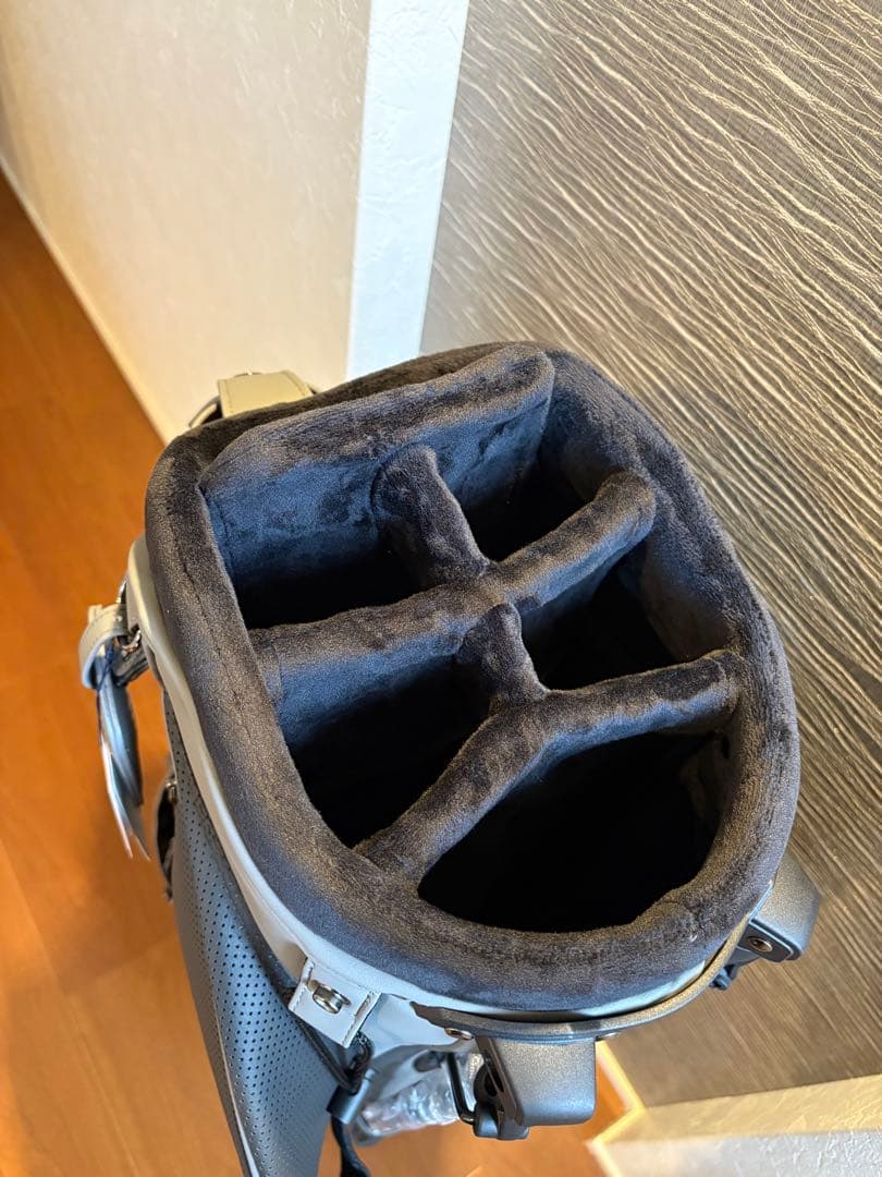 ムータマリン　希少グレーキャディーバック　日傘付き