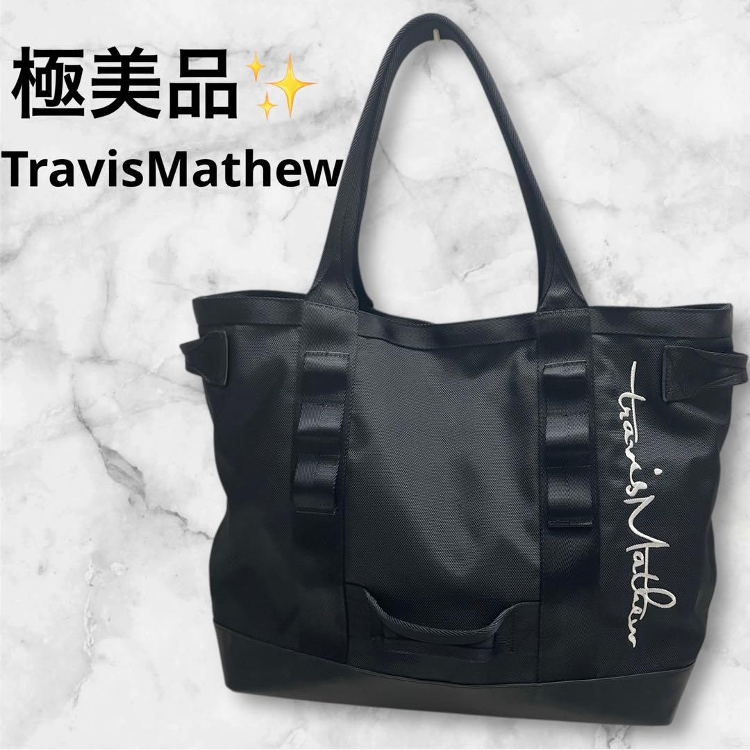 極美品✨　TravisMathew トラヴィスマシュー　トートバッグ　ブラック