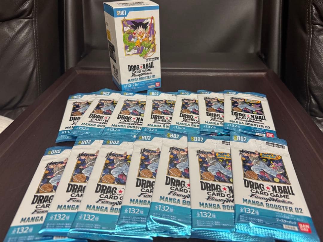 ドラゴンボールフュージョンワールド マンガブースター01 02 35パック