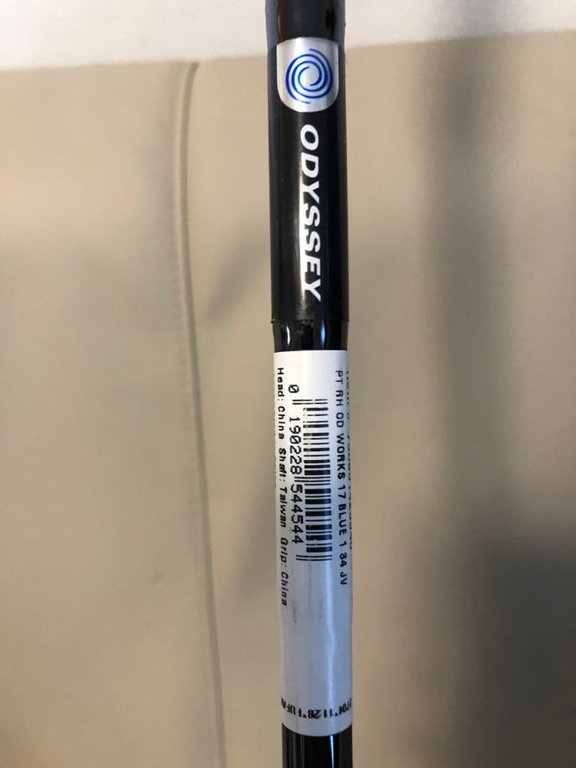 【送料込み】希少パター オデッセイ O WORKS BLUE #1 34インチ