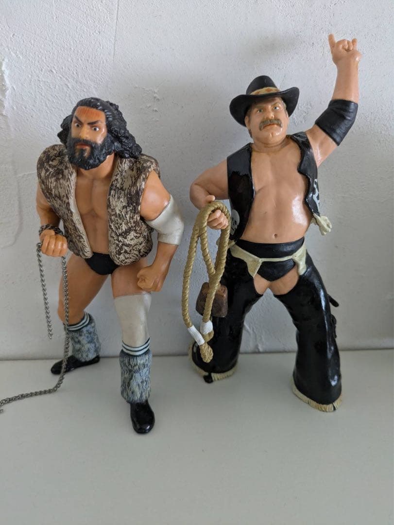 プロレスフィギュア　ブルーザーブロディ　スタンハンセン2体セット