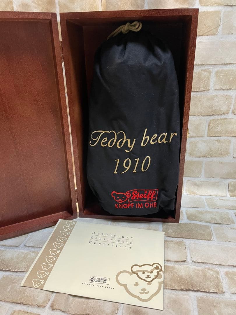 シュタイフ テディベア 1910レプリカ 日本限定50体 木箱入り Steiff