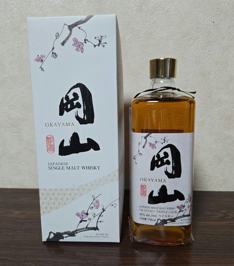 『岡山』シングルモルトウイスキー 　トリプルカスク◾700ml　1本箱入り