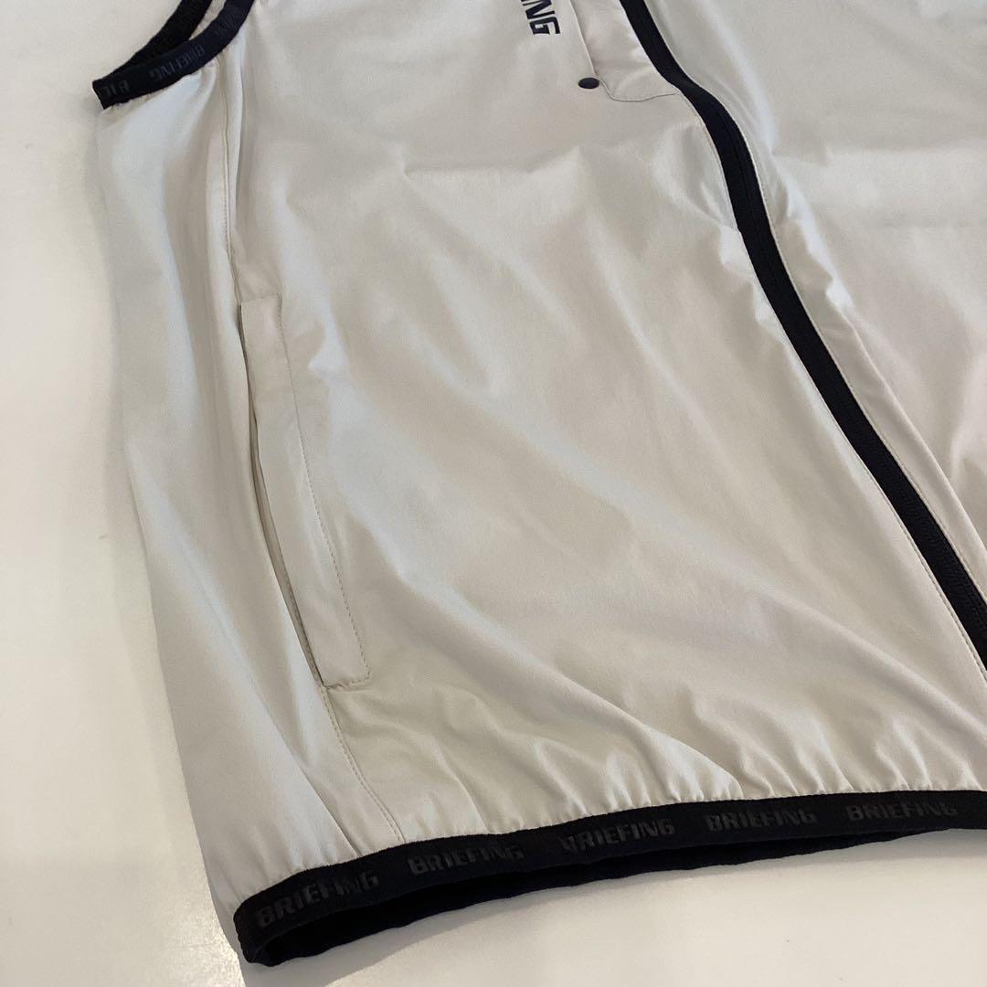 新品　BRIEFING POCKETABLE WIND VEST ベージュ
