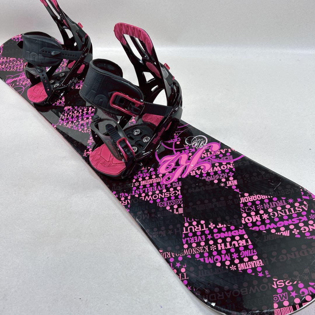 スノーボードセット K2 MOMENT × SALOMON Rhythm S