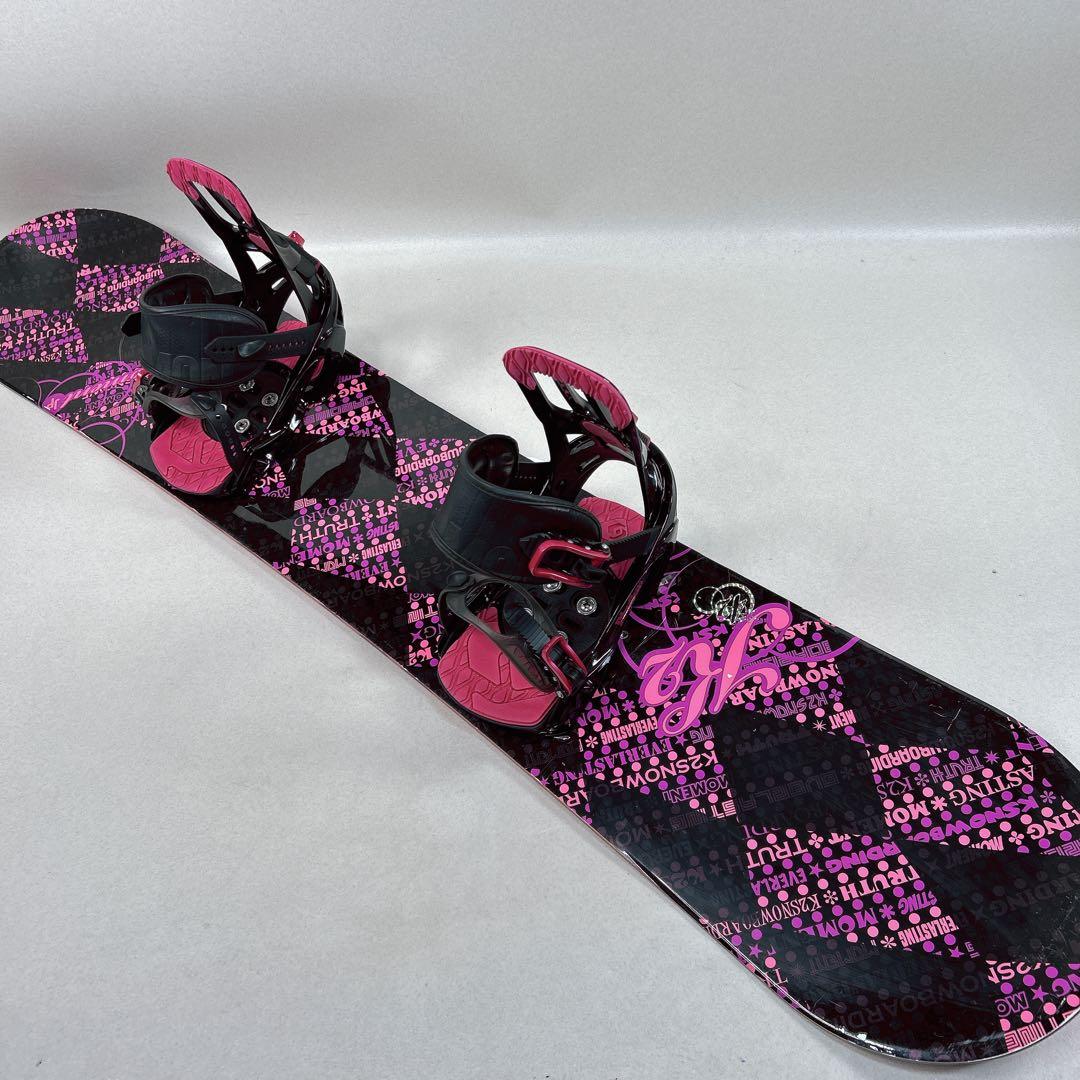 スノーボードセット K2 MOMENT × SALOMON Rhythm S