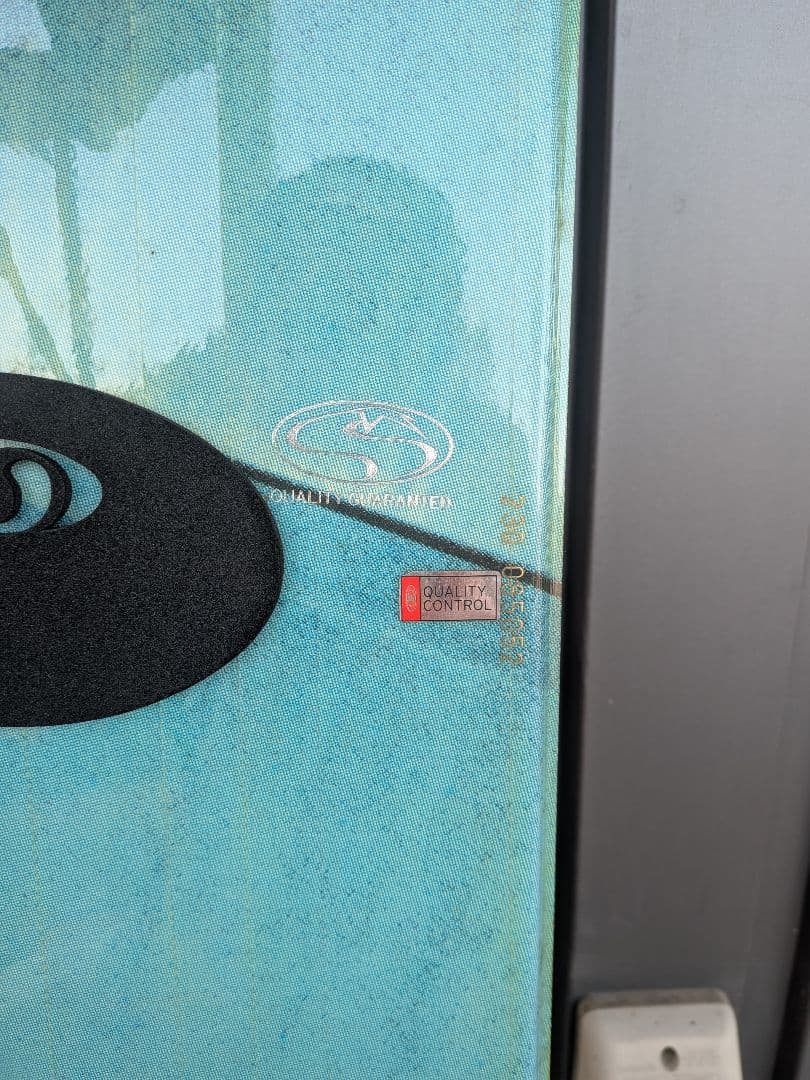 スノーボード 青 水色 バインディング付き