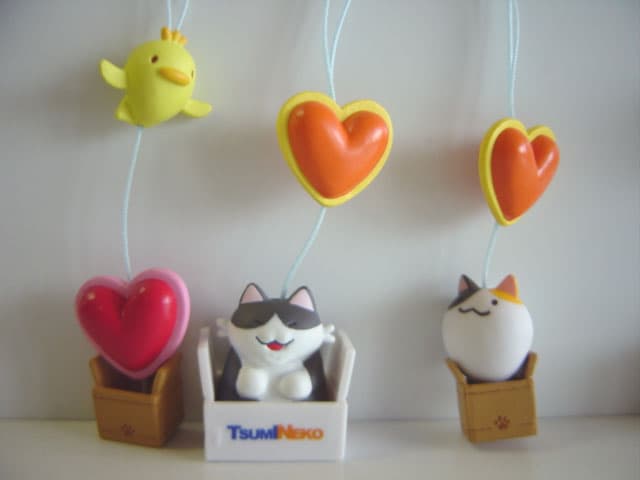 ♯Isi31BT つみネコ LOVE ストラップ 全6種