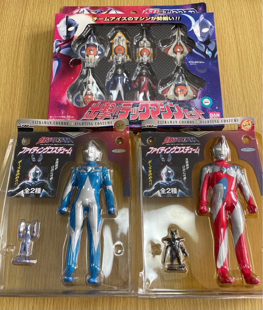 出撃!!テックマシンセットとファイティングコスチューム計３個セット