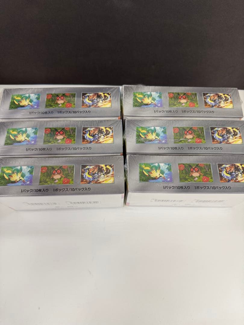 6BOX【シュリンク付き】テラスタルフェスex ポケモンカード①