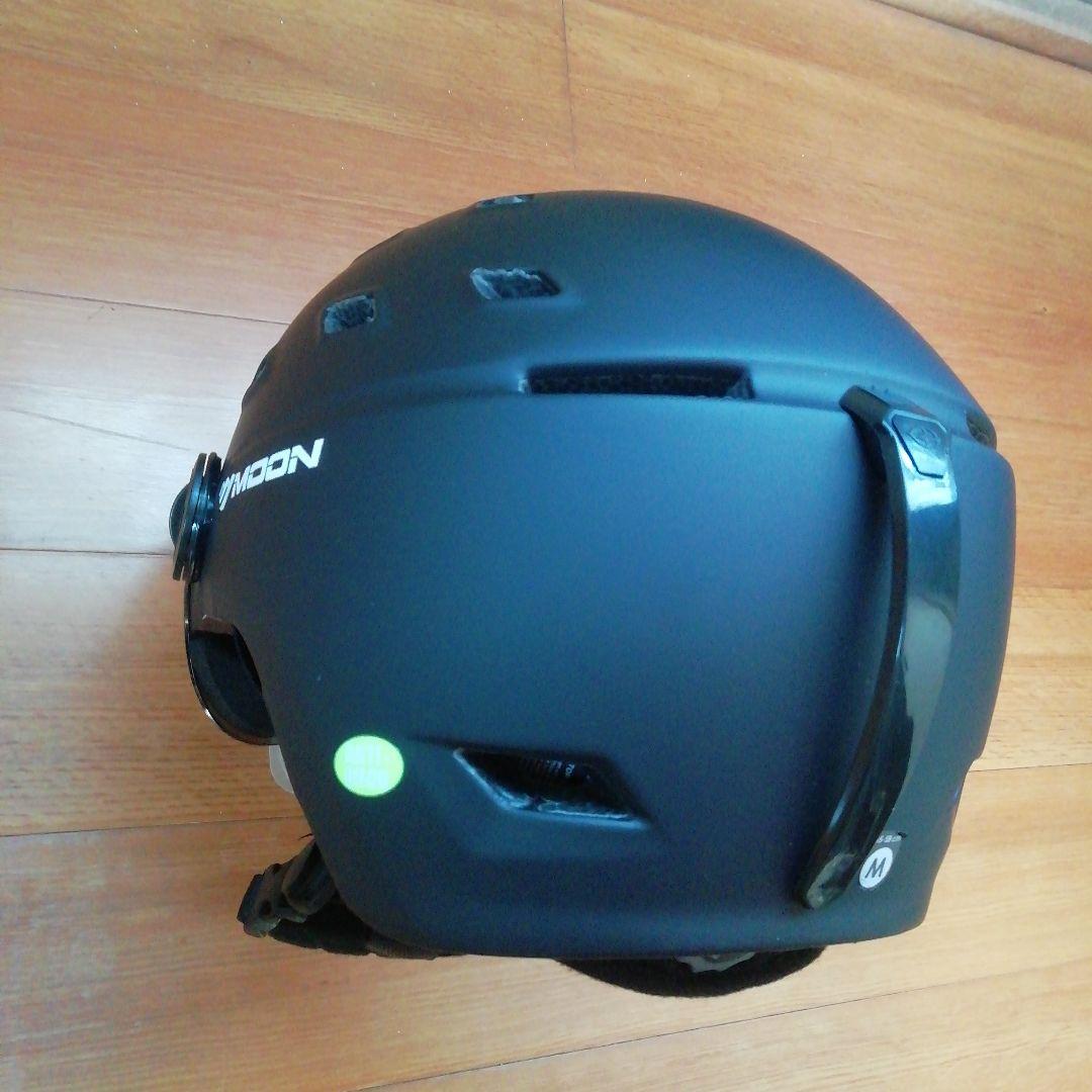 新品未使用 バイザー ヘルメット サイズ M（55cm～58cm）マットブラック