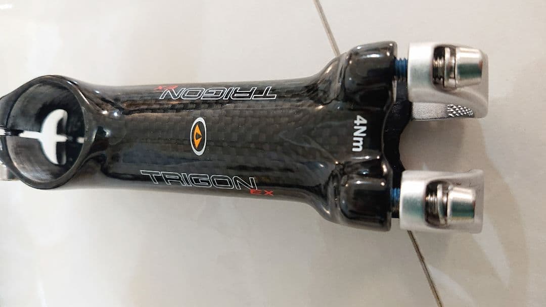 チネリ カーボンハンドル ネオカーボ トリゴン カーボンラップ ステム セット