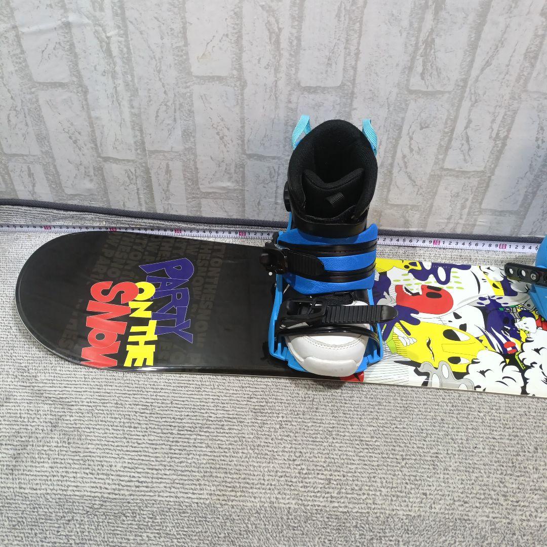 極美品■メンテ済■ボード120cm ブーツ21-22cm