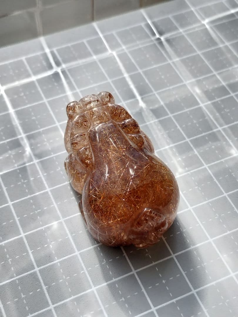 【金運財運御守】ブロンズルチル　貔貅　　４cm弱　ビッグサイズ