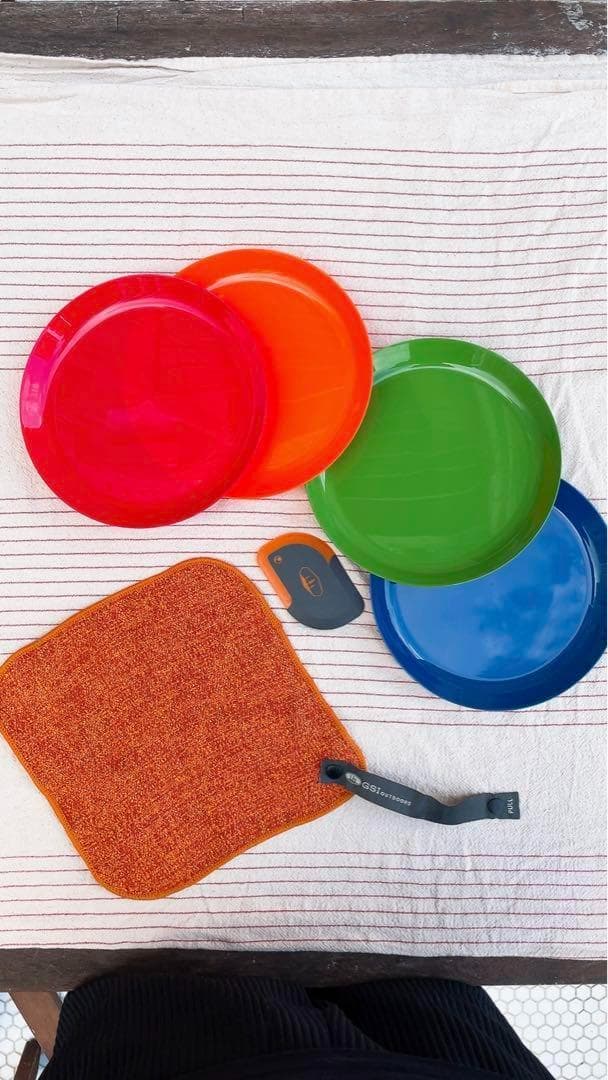 [新品•未使用] REI co-op 保冷リュック　キャンプ調理道具セット