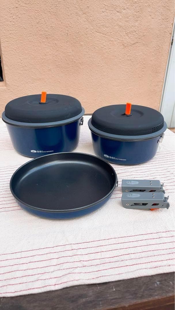 [新品•未使用] REI co-op 保冷リュック　キャンプ調理道具セット