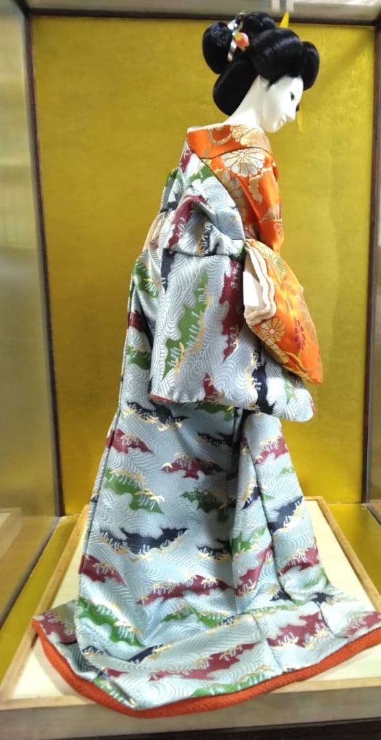 日本人形　ヴィンテージ　打掛　花魁人形　舞妓　アンティーク
