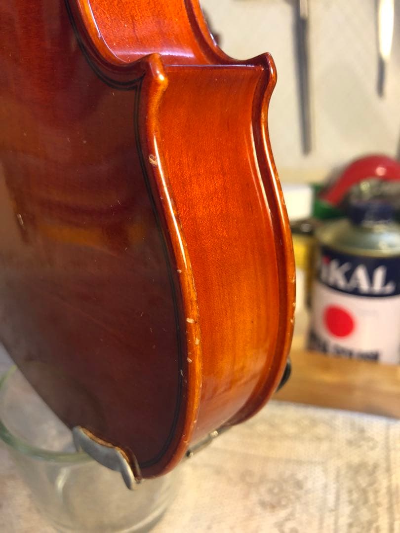 【駒&魂柱調整済】Suzuki分数バイオリンNo200 1/8 2006