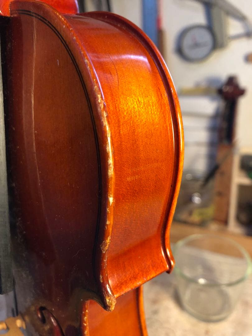 【駒&魂柱調整済】Suzuki分数バイオリンNo200 1/8 2006