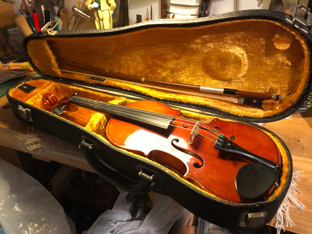 【駒&魂柱調整済】Suzuki分数バイオリンNo200 1/8 2006